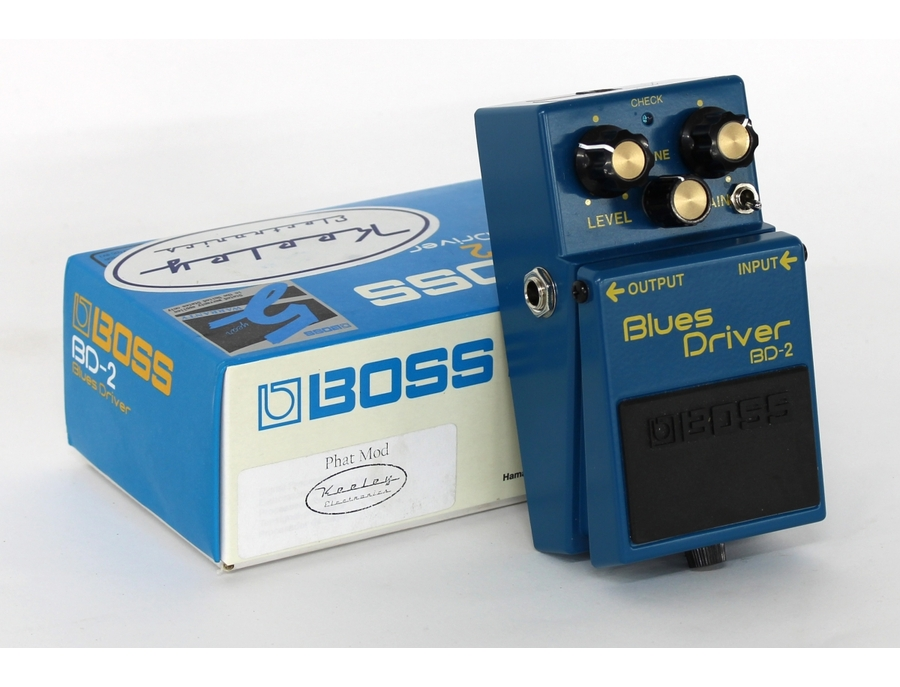 ギター BOSS Blues D BD-2 mod Analog Man Boss BD-2 Blues Driver
