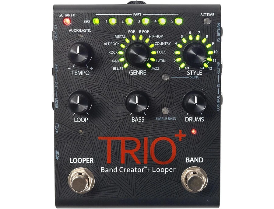 ギター DigiTech TRIO Band Creator Amazon.com: Digitech TRIO
