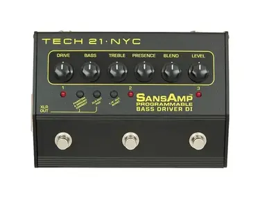 ベース TECH21 SansAmp BASS D DI V2 ベース SANSAMP BASS D DI V2