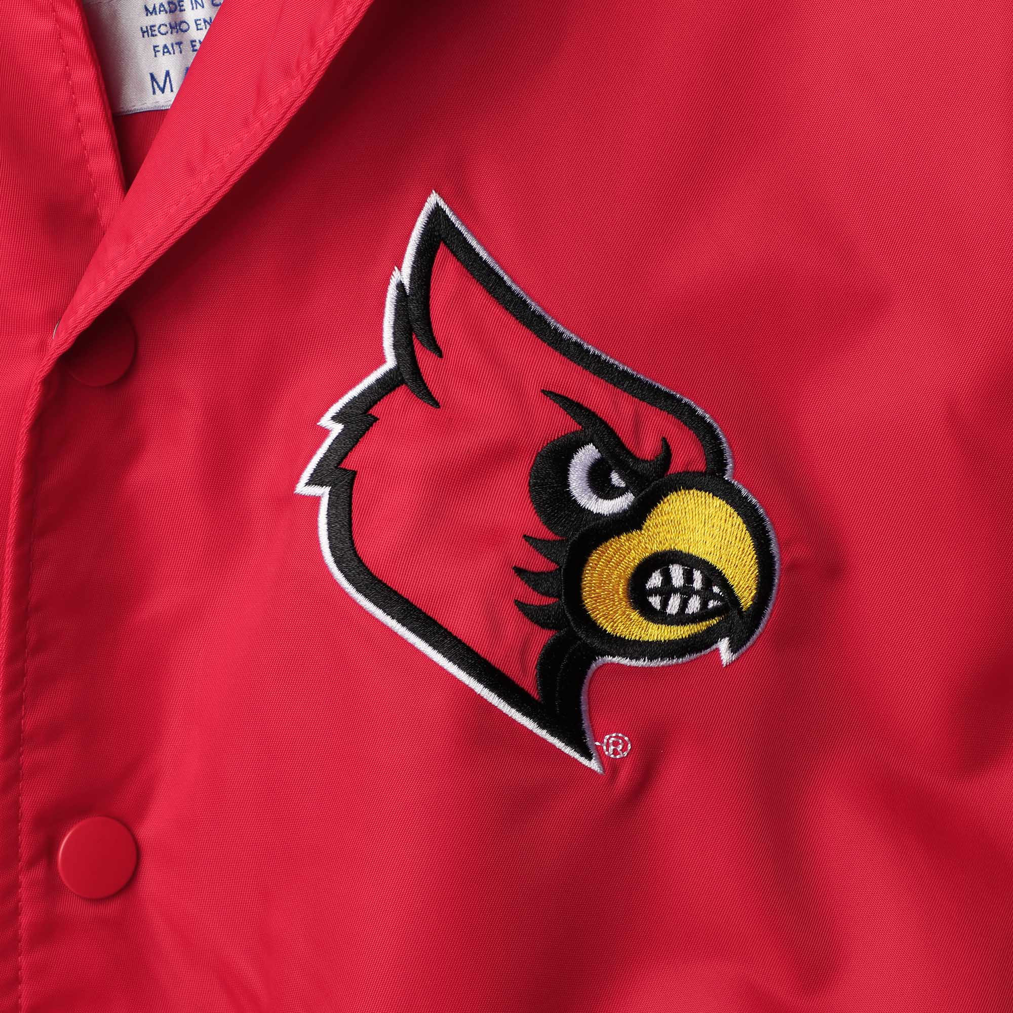 Men's Starter Red Louisville Cardinals The General Coach's Full