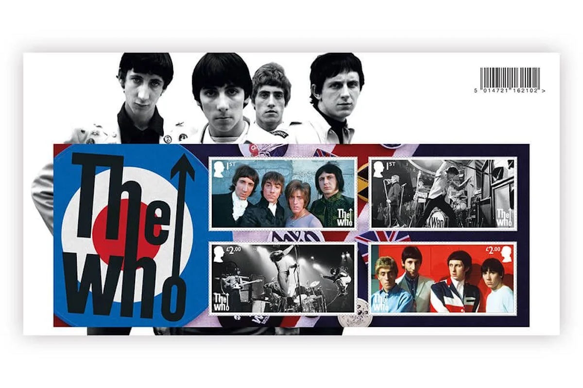 英ロックバンド「ザ・フー」が切手に 結成60周年を記念して | Forbes