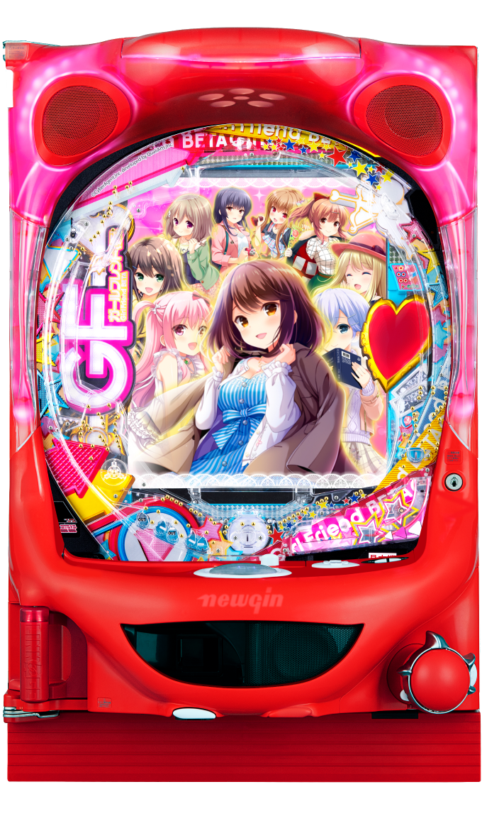 大阪引取限定】ガールフレンド(仮)～聖櫻学園メモリアル～【パチスロ実機】