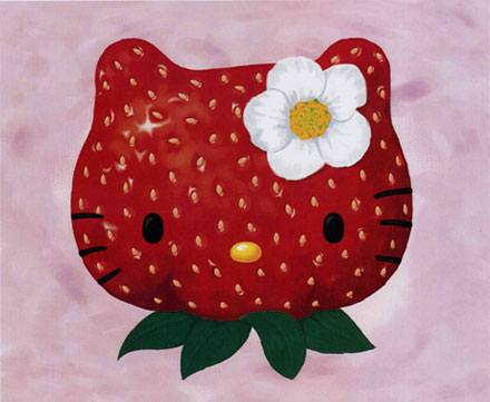 松屋銀座でハローキティ「アート」展－デザイナー山口裕子さんの新作