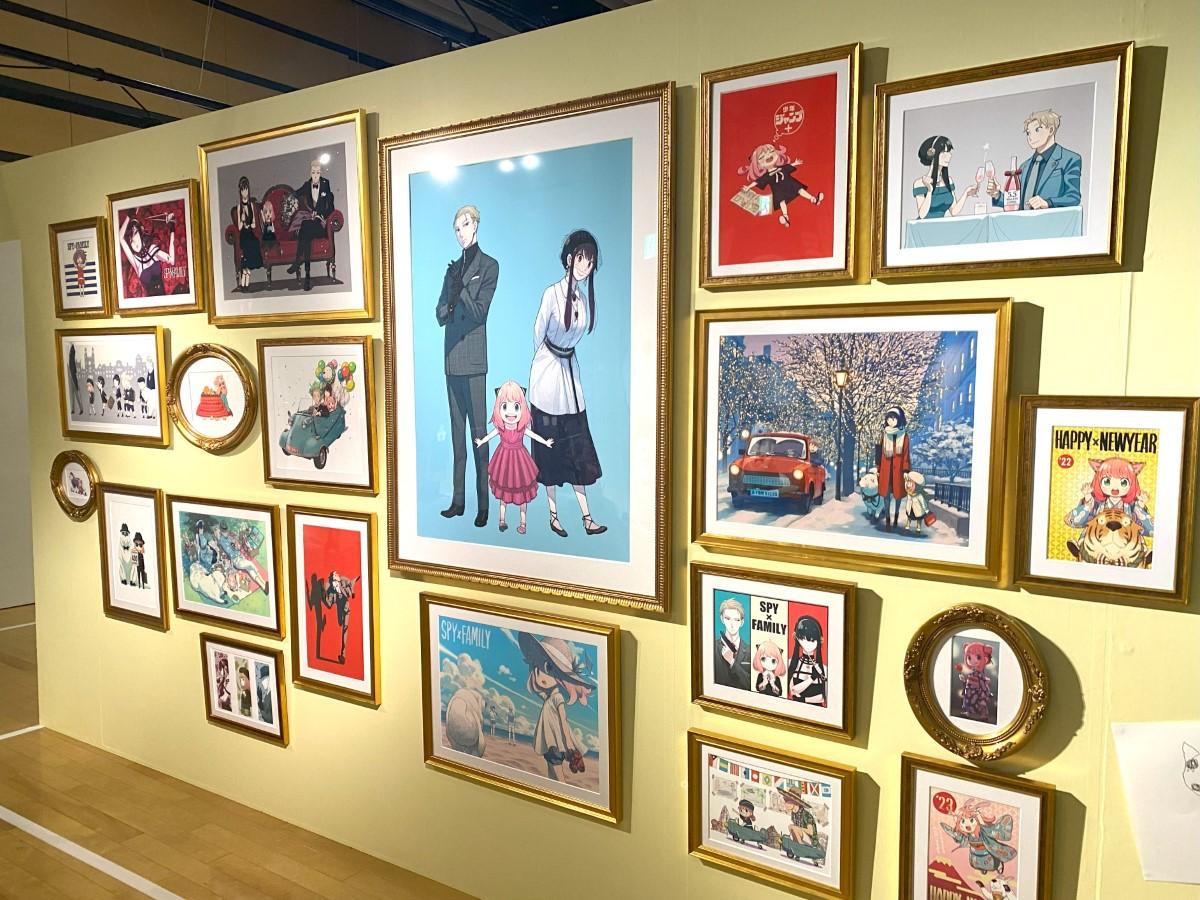 遠鉄百貨店で「スパイファミリー」展 作品の世界再現、原画やネーム
