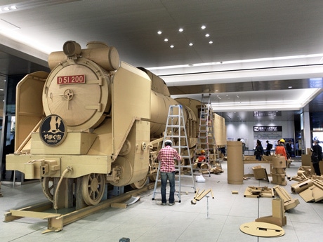 日本国有鉄道広島工場 工事現場スナップ写真 D51 日本国有鉄道広島