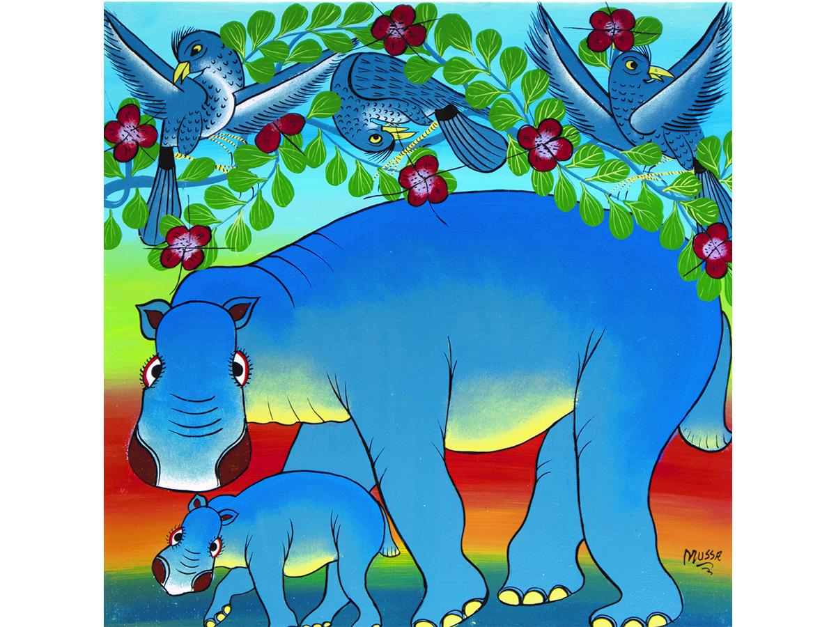 ティンガティンガ アフリカおばけ リランガ原画