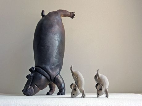 大崎透 陶の動物園 笠間焼 マンボウ 大崎透 陶の動物園 笠間焼 マンボウ