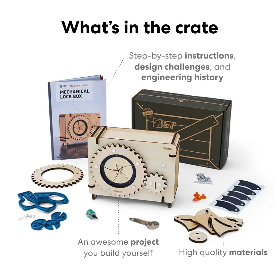 Mechanical Lock Box | KiwiCo