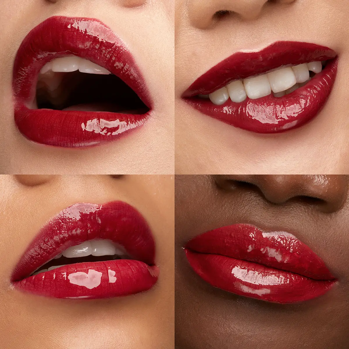 Lipsticks - Unlimited Double Touch - 106 Satin Ruby Red | KIKO