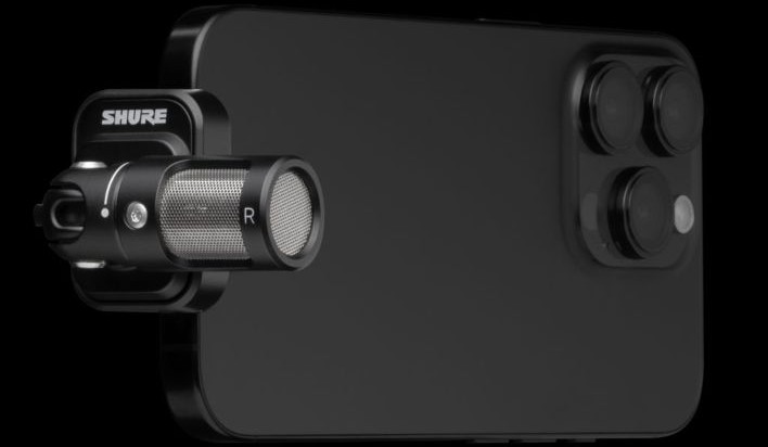 Shure's New MV88 USB-C Mic Turns Your Phone Into A Pro Grade