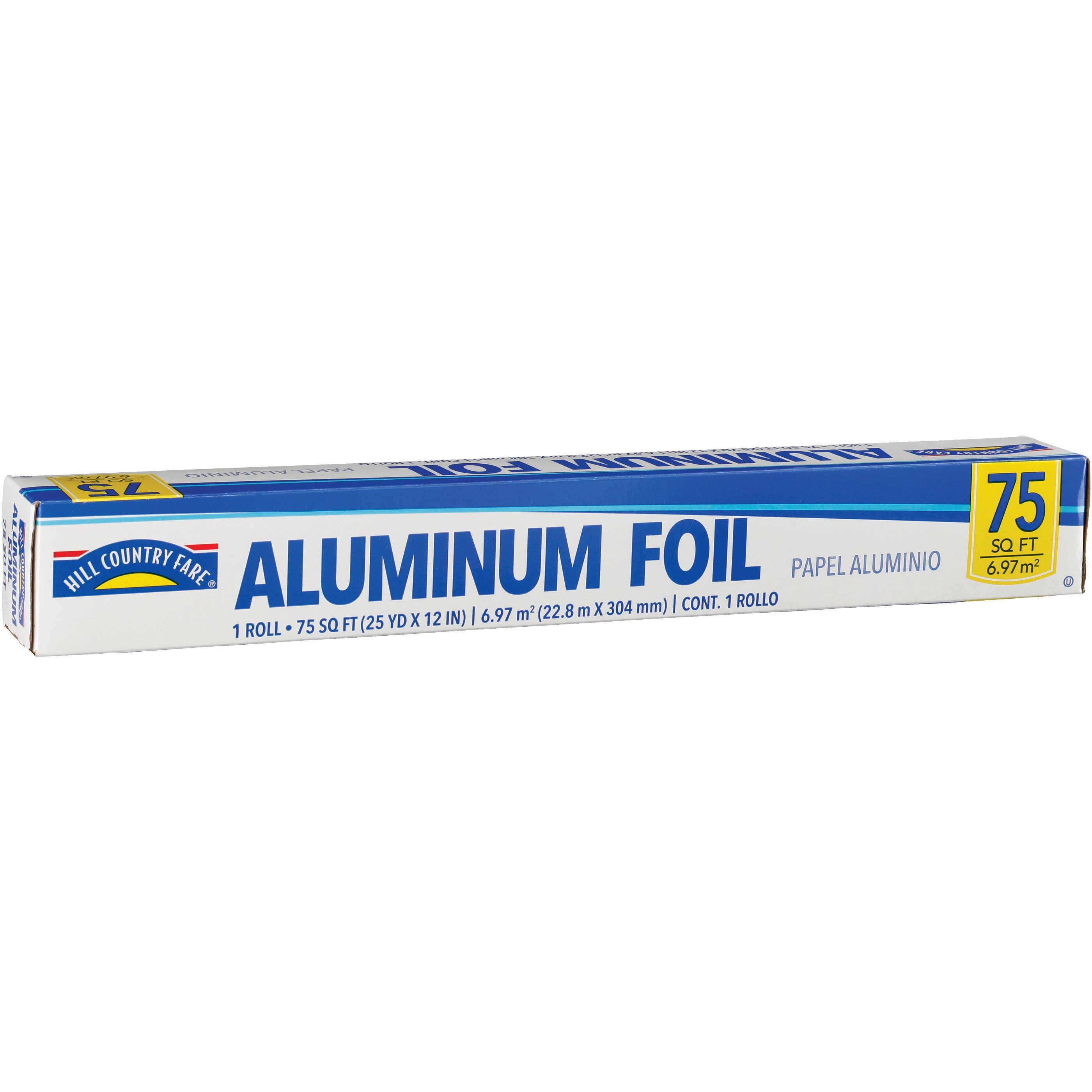 Hill Country Fare Aluminum Foil, 75 sq ft | Joe V's Smart Shop