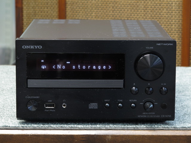 ONKYO CR-N755 CDレシーバー 訳あり ONKYO【CR-N755(B)】オンキョー