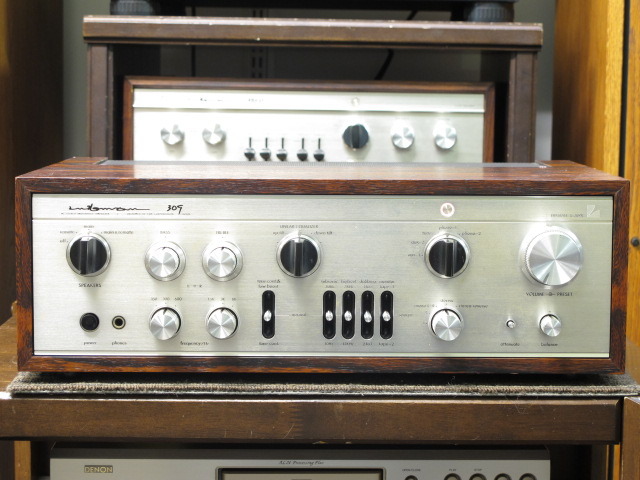 り*り様 ラックスマン プリメインアンプ L-309 現状 通電 音出ますが