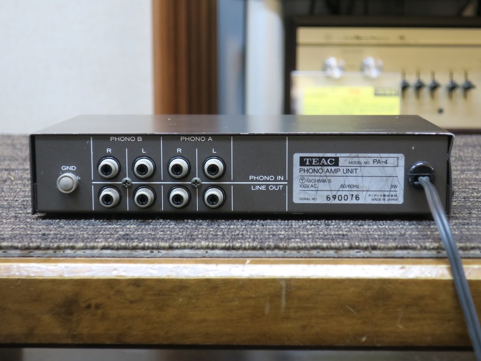 PA-4 TEAC - HiFi-Do McIntosh/JBL/audio-technica/Jeff Rowland/Accuphase