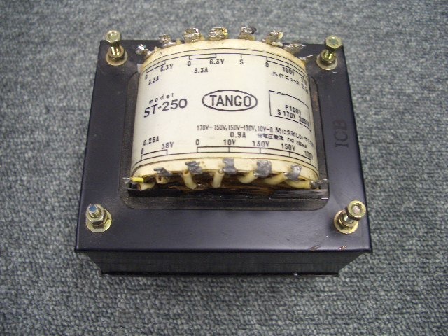 □□TANGO ST-250/ST-55S 電源トランス 2個 タンゴ 元箱付□