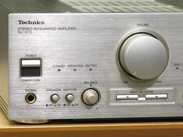 Technics テクニクス アンプ SU-A70 概要 インテグレーテッドアンプ SU