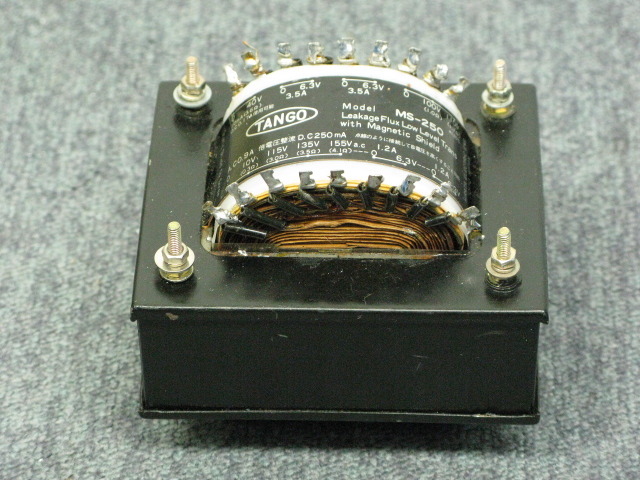 タンゴ 管球用電源トランス MS-250CT-A 中古品 MS-250 TANGO - 中古 中古