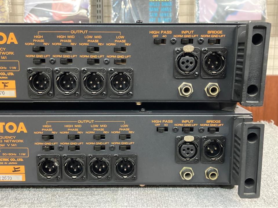 ジャンク扱】TOA/V 141（検索用）チャンデバ/デバイダー/クロス