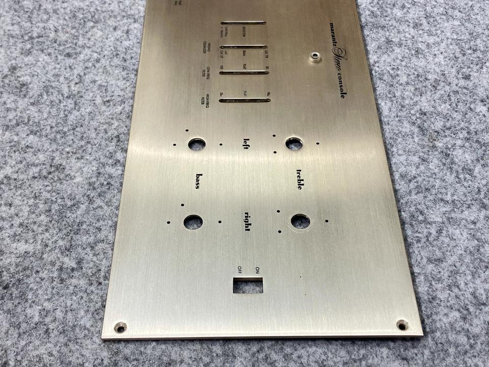 marantz マランツ アンプ モデル7用フロントパネル model 7パネル