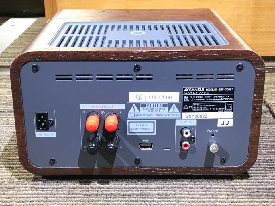 千鳥 SANSUI 真空管ハイブリッドアンプ搭載CDステレオシステム SANSUI
