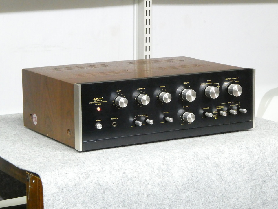 Sansui サンスイ CA-606 コントロール アンプ プリアンプ ステレオ 山水