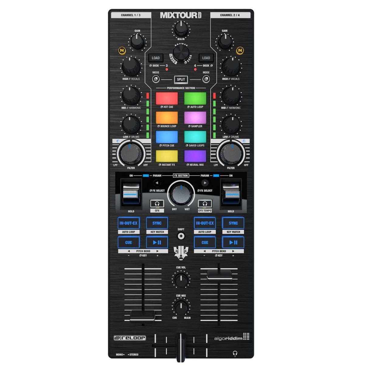 Reloop MIXTOUR PRO Controller with Audio Interface | IDJNOW