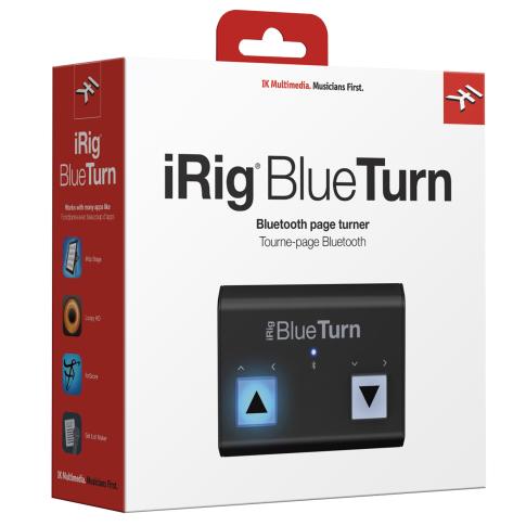 iRig BlueTurn IOS, Mac & Android Wireless Page Turner | IDJNOW