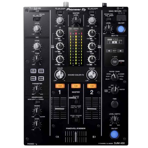 Pioneer DJ DJM-450 2-Channel DJ Mixer | IDJNOW