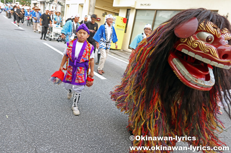 沖縄市胡屋・仲宗根の獅子舞 2019：南の島旅