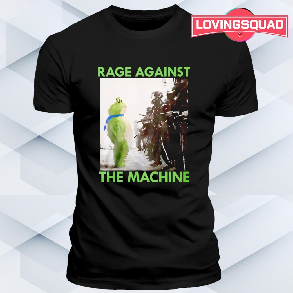 Rage Against The Machine Portland Frog Protest Anti ICE shirt