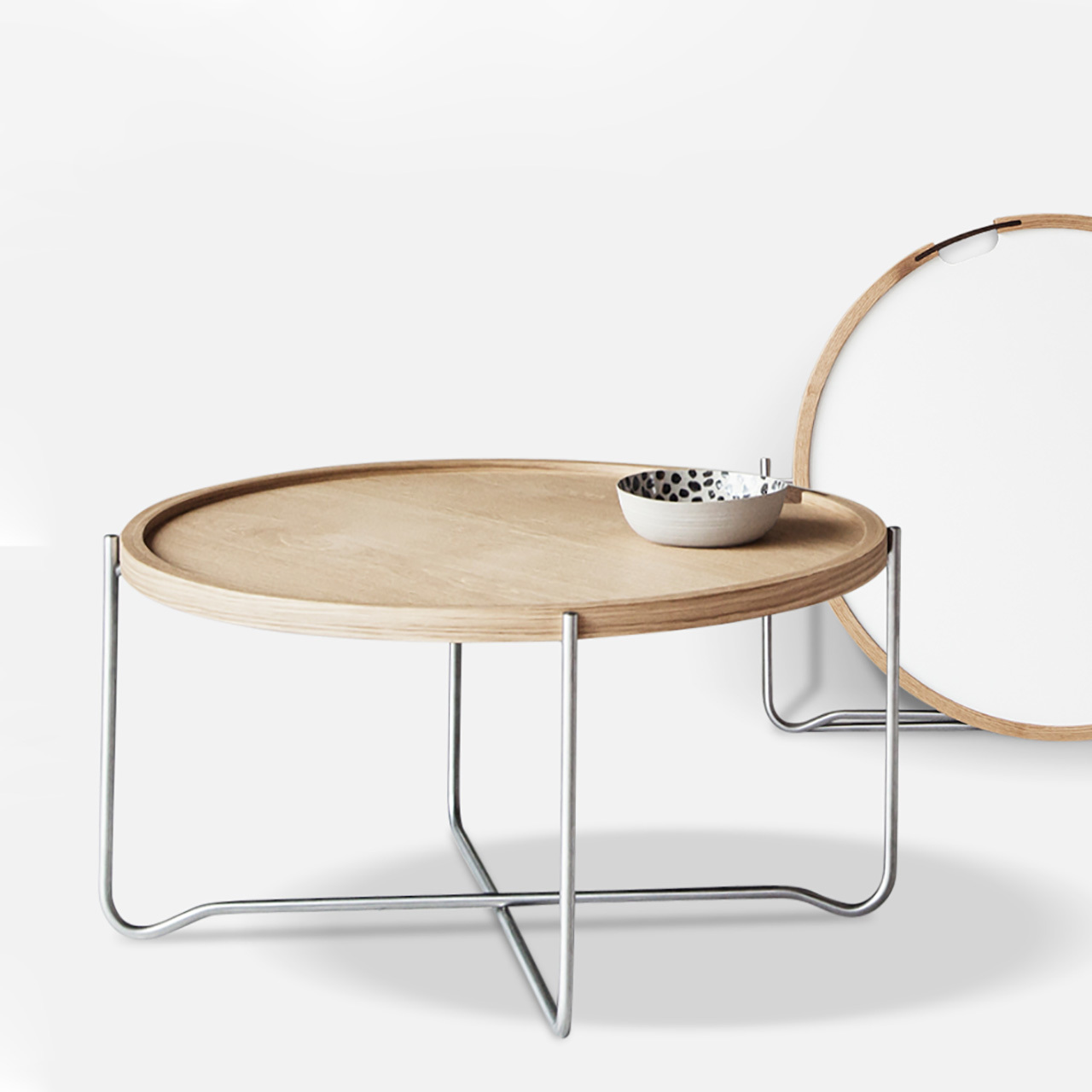 carl hansen & son ch417 ch417 tray table