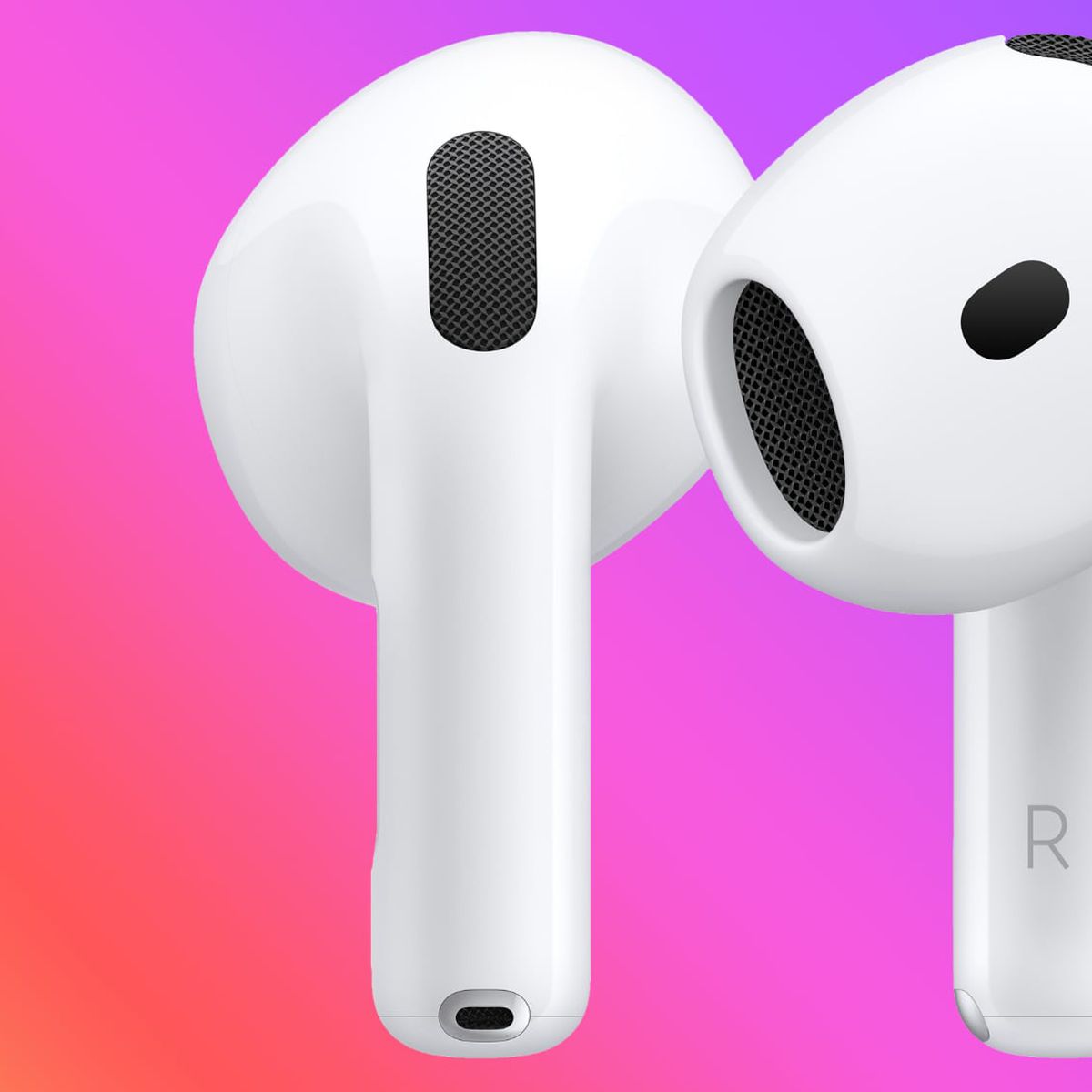 Apple AirPods 4ワイヤレスイヤフォン ホワイト 充電ケース付き Apple