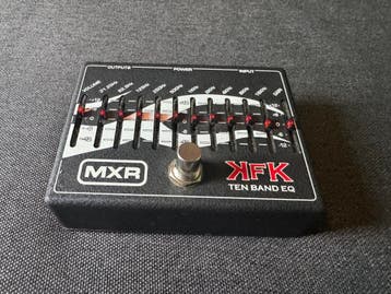 ≥ MXR KFK 10 Band equalizer, incl 18V adapter izgs — Effecten