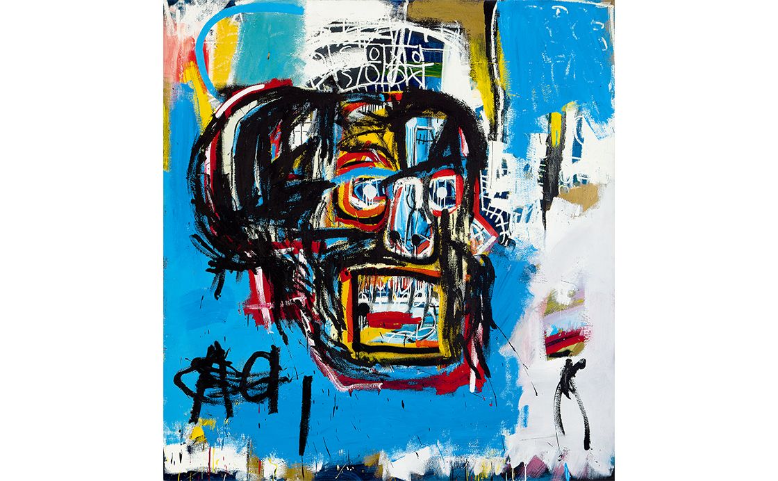 バスキア JEAN-MICHEL BASQUIAT 油絵 2 バスキア JEAN-MICHEL BASQUIAT