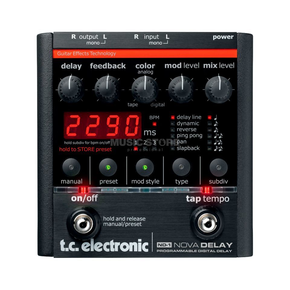 TC Electronic ND-1 Nova Delay | MUSIC STORE professional
