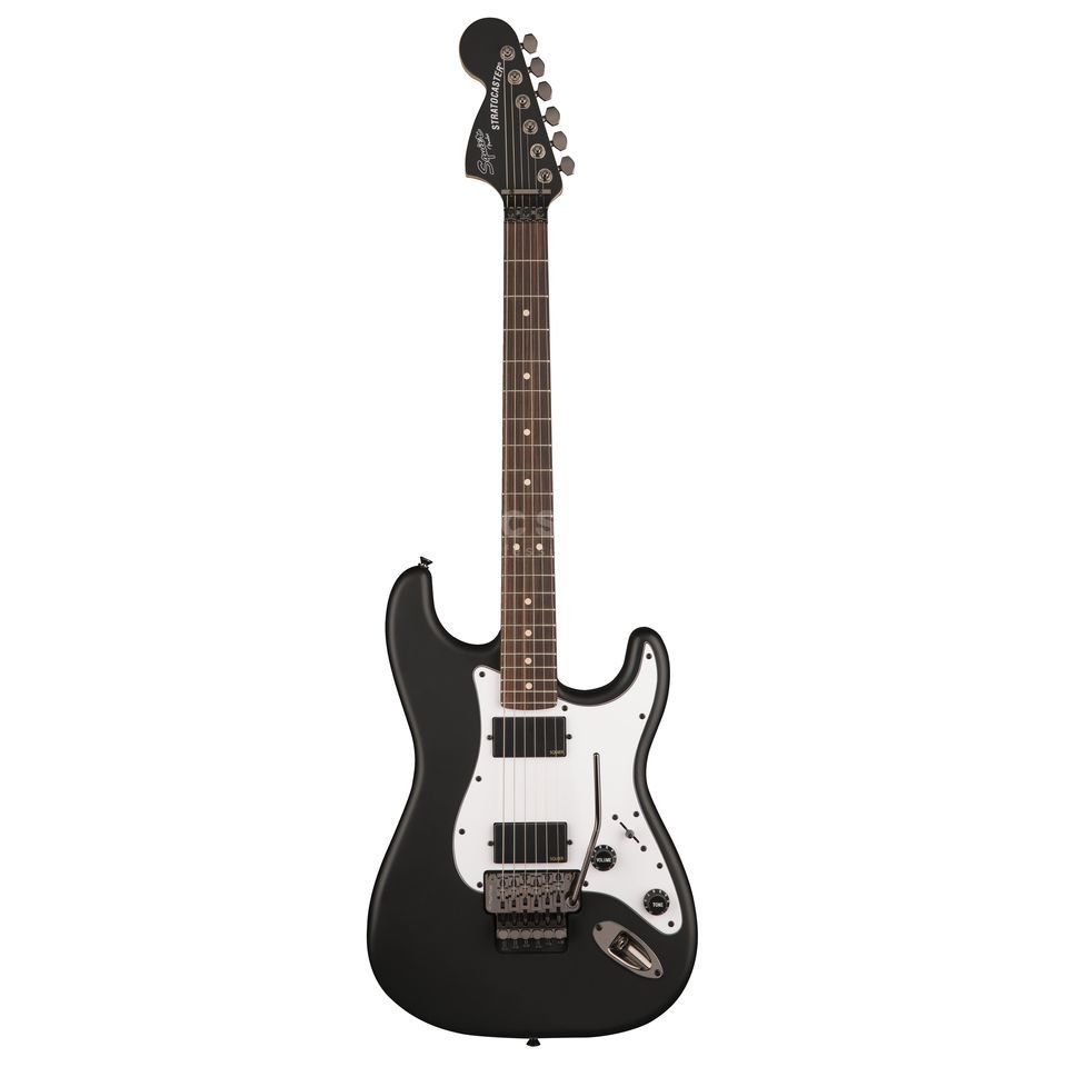 Squier Contemporary Active Stratocaster HH RW Flat Black | MUSIC