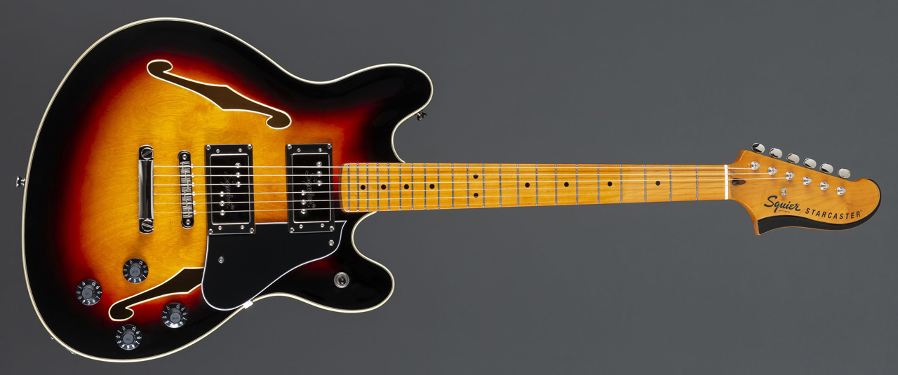 Squier Classic Vibe Starcaster MN 3-Color Sunburst | USA