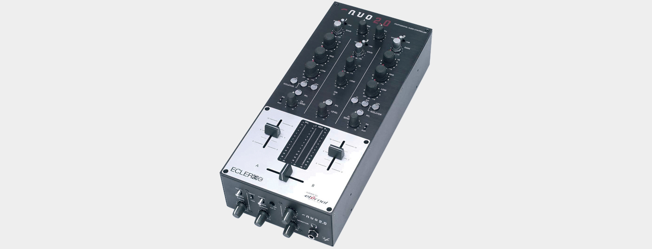 Ecler NUO 2.0 2-Channel DJ-Mixer DJ Battle Mixer - buy online | USA