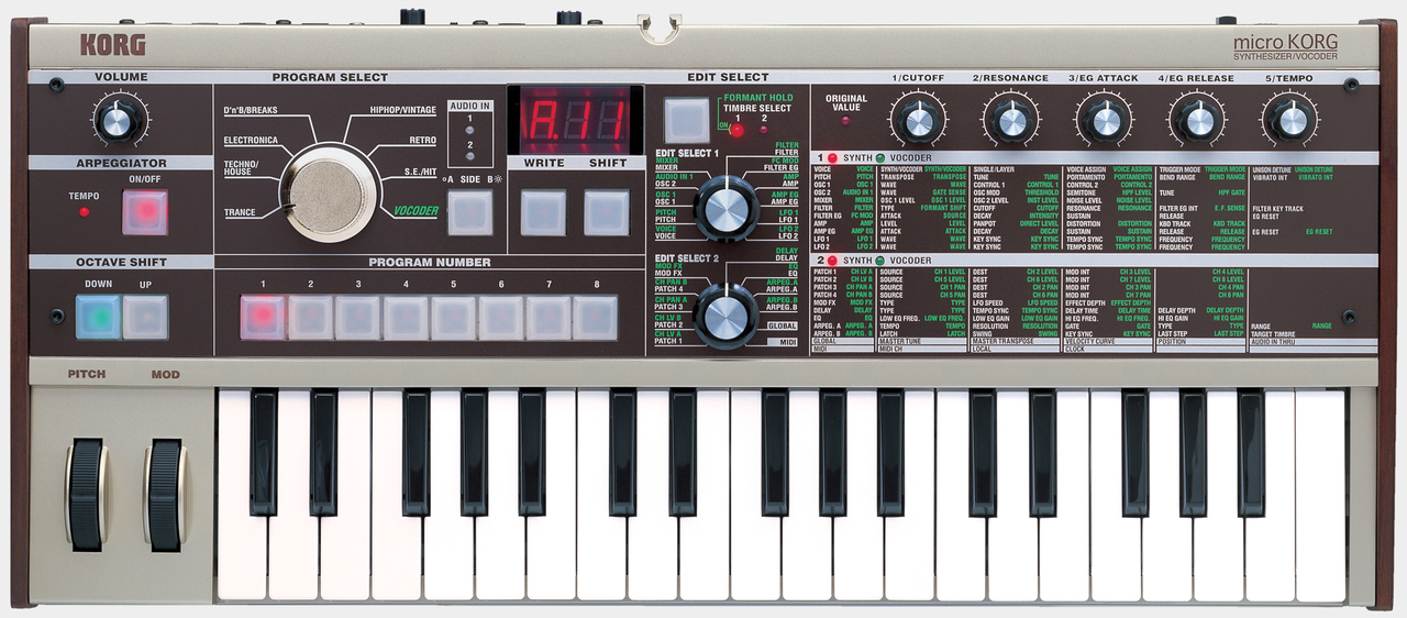 Korg microKORG Synthesizer & Vocoder - buy online | USA
