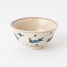 好日茶碗 青絵遊魚｜食卓の道具｜中川政七商店 公式サイト