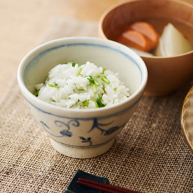 好日茶碗 安南唐草｜食卓の道具｜中川政七商店 公式サイト