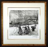 笹倉鉄平「マジックアワー」シルクスクリーン :: 絵画買取・販売