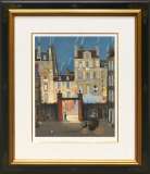 ミッシェル・ドラクロワ「雪のムーランルージュ」セリグラフ :: 絵画