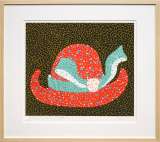 谷口小夏 シルクスクリーン 絵画 minor role 2021 谷口小夏 シルク