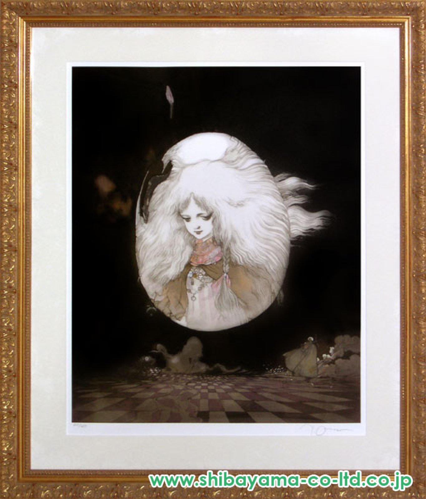 100部限定真作天野喜孝キャシャーンII シルクスクリーンアールビバン