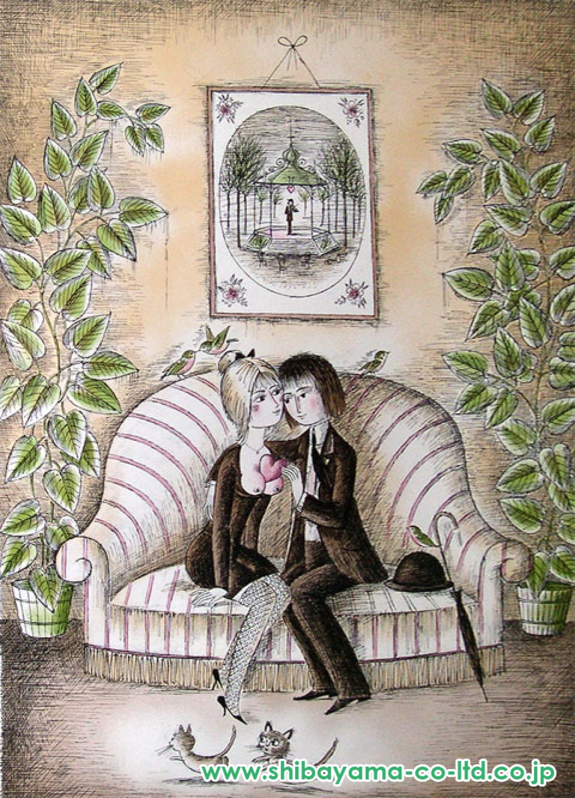 レア レイモン・ペイネ ハートの木のカレンダー パズル 完成品 300