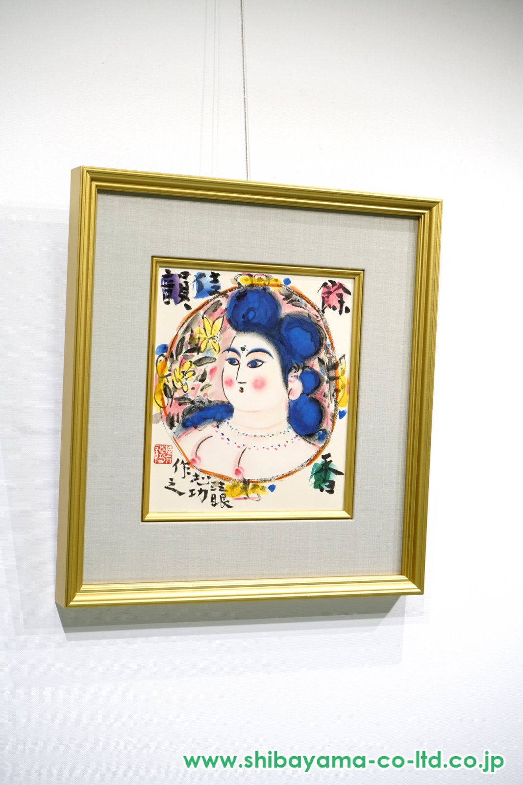 棟方志功「餘香佳韻図」リトグラフ :: 絵画買取・販売 - シバヤマ