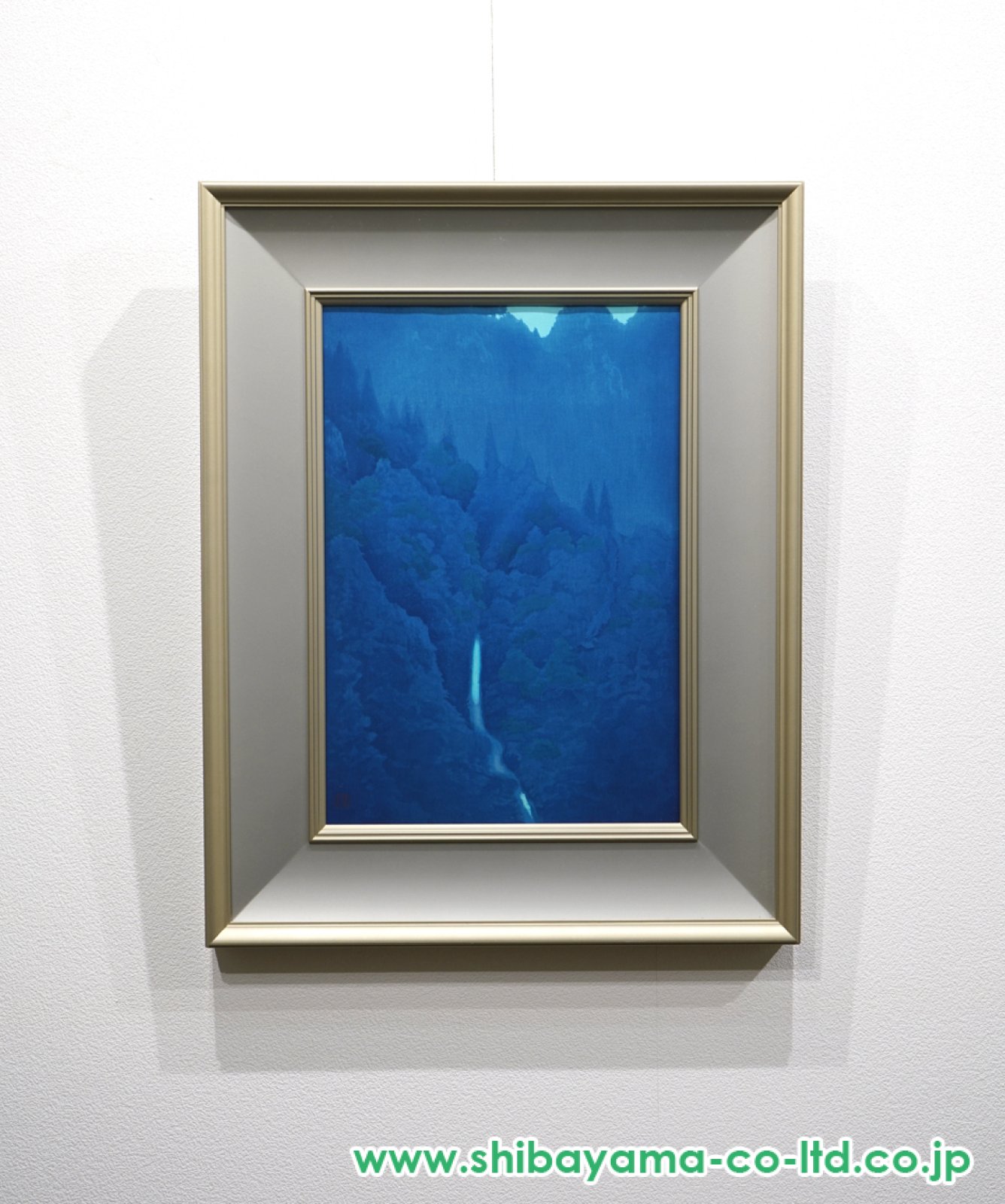 東山魁夷「夕静寂」木版画 :: 絵画買取・販売 - シバヤマ