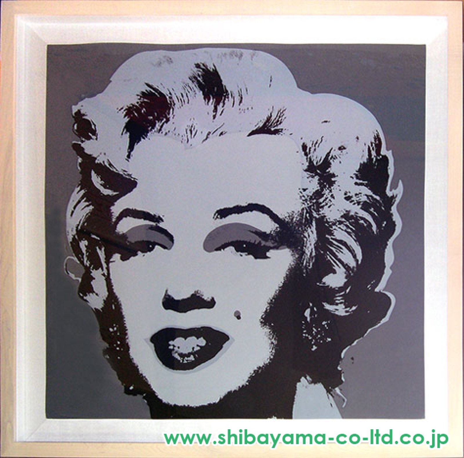 マリリンモンロー アンディウォーホール シルクスクリーン アンディ