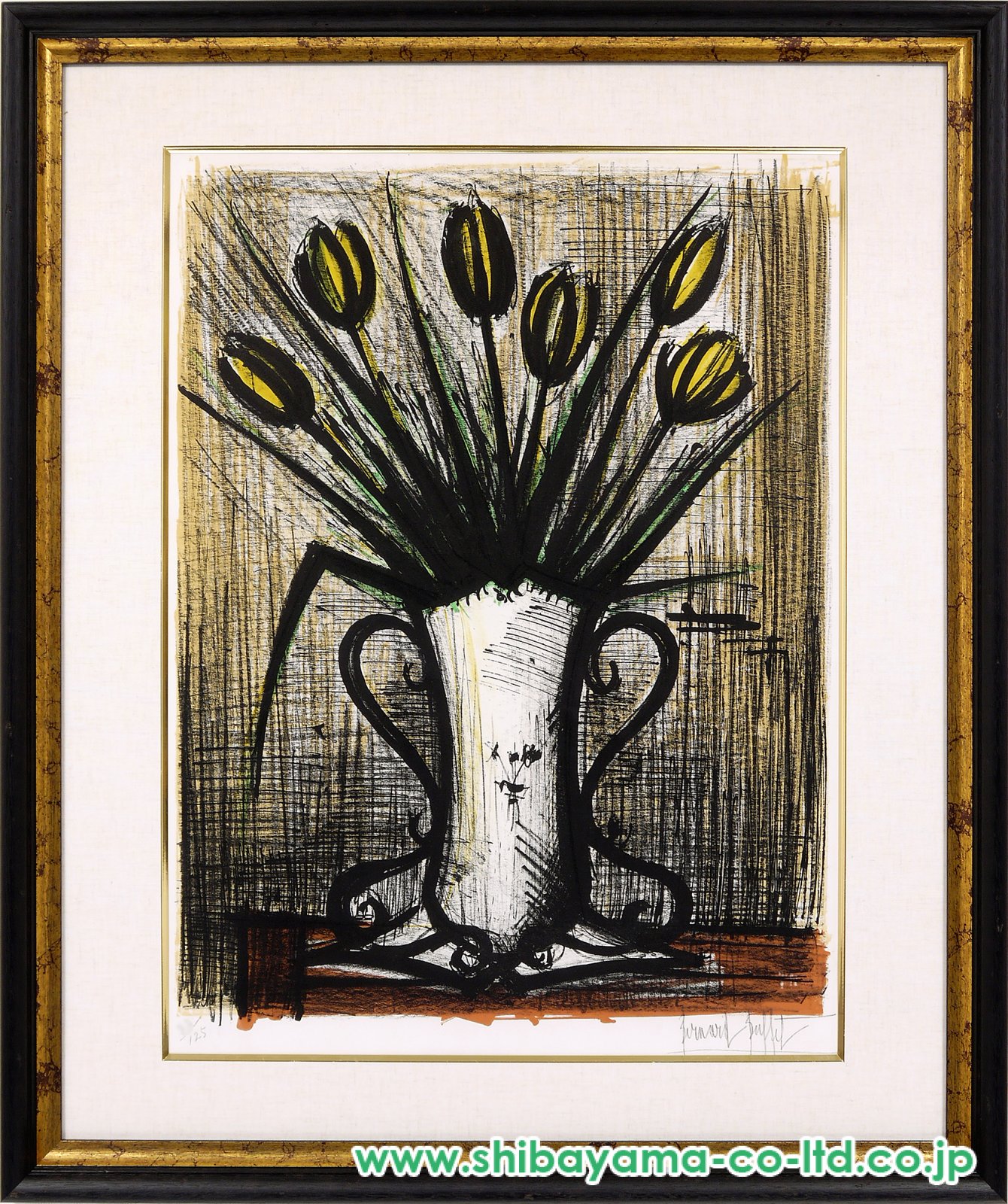 ベルナール・ビュッフェ【LE JAPON-Port Ijika-Shima】 ベルナール